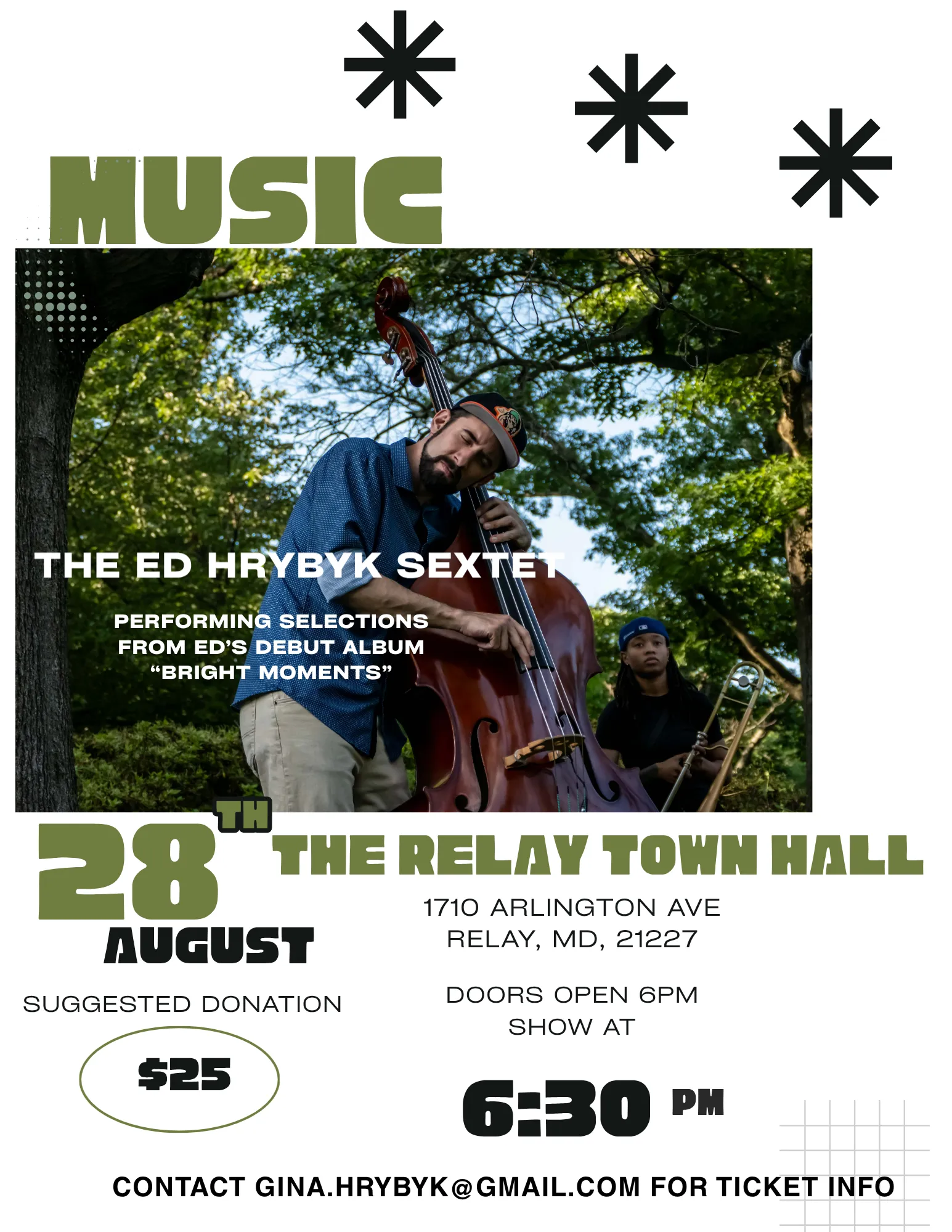 Concert flyer